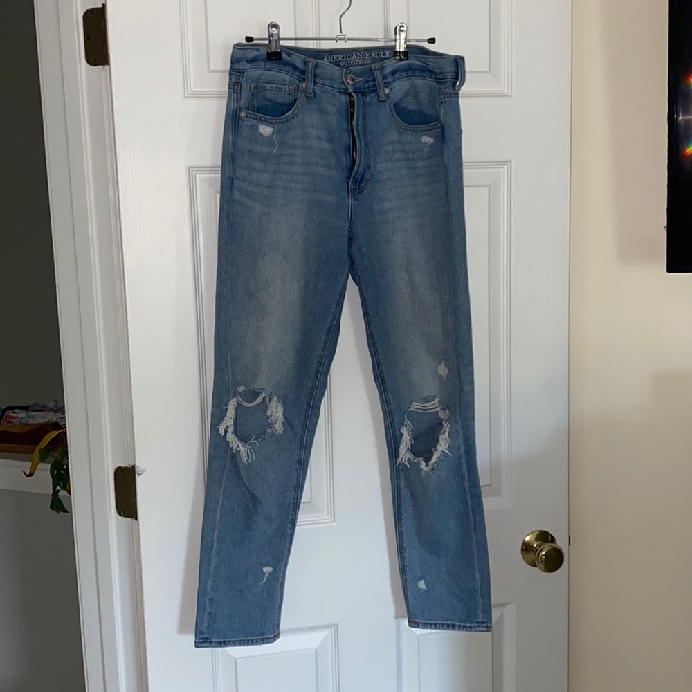 American eagle mom jeans size 6